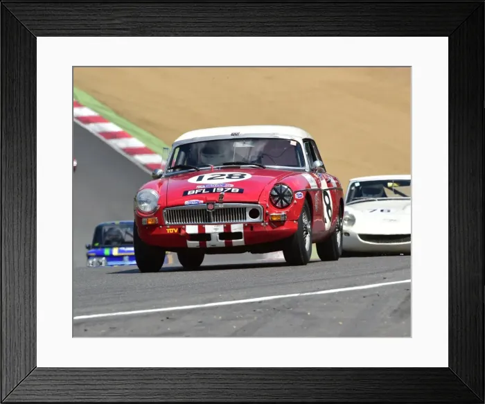 Framed Print : CM2 7593 Paul Wybrow, MG B, BFL 197 B Framed Print : CM2 7593 Paul Wybrow, MG B, BFL 197 B