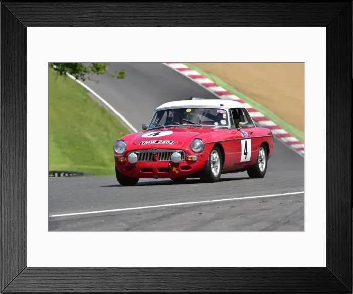 Framed Print : CM2 7596 John Leslie, MG B, TMW 240 J Framed Print : CM2 7596 John Leslie, MG B, TMW 240 J