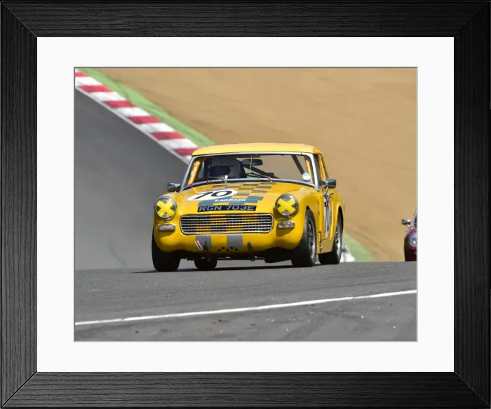 Framed Print : CM2 7597 Richard Bryon, Ian Bryon, MG Midget, RGN 703 E Framed Print : CM2 7597 Richard Bryon, Ian Bryon, MG Midget, RGN 703 E