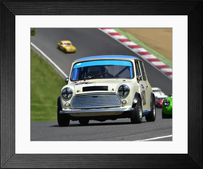 Framed Print : CM2 7618 Gary Fletcher, Austin Mini
