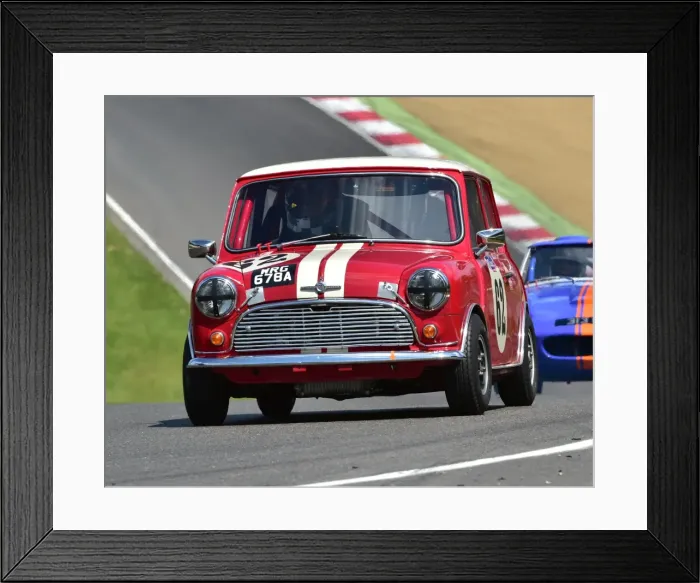 Framed Print : CM2 7626 Jason Brooks, Morris Mini Cooper S, WRG 678 A Framed Print : CM2 7626 Jason Brooks, Morris Mini Cooper S, WRG 678 A