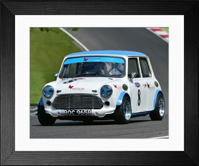 Framed Print : CM2 7639 Clive Tonge, Vaughn Winter, Mini Cooper S, BOC 965 B Framed Print : CM2 7639 Clive Tonge, Vaughn Winter, Mini Cooper S, BOC 965 B