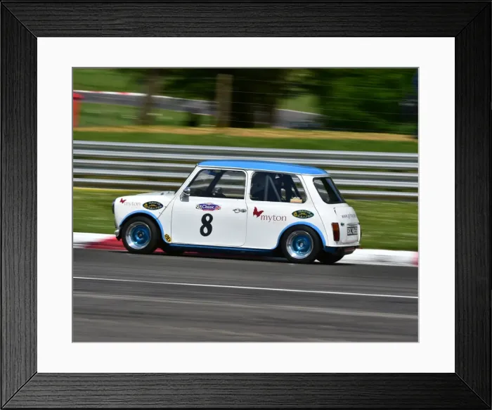 Framed Print : CM2 7663 Clive Tonge, Vaughn Winter, Mini Cooper S, BOC 965 B Framed Print : CM2 7663 Clive Tonge, Vaughn Winter, Mini Cooper S, BOC 965 B