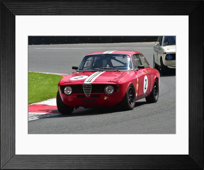 Framed Print : CM2 7713 Cliff Gray, Piers Bridgeman-Williams, Alfa Romeo GT Sprint, CFK 817 C Framed Print : CM2 7713 Cliff Gray, Piers Bridgeman-Williams, Alfa Romeo GT Sprint, CFK 817 C