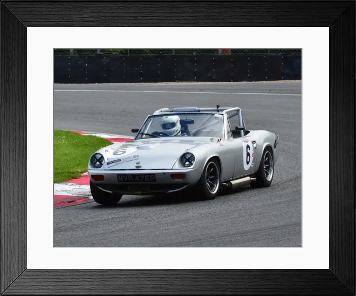 Framed Print : CM2 7849 Alec Livesley, Jensen Healey, MVR 476 P Framed Print : CM2 7849 Alec Livesley, Jensen Healey, MVR 476 P