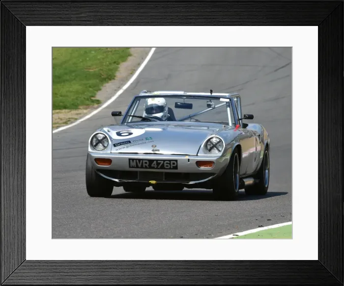 Framed Print : CM2 7862 Alec Livesley, Jensen Healey, MVR 476 P