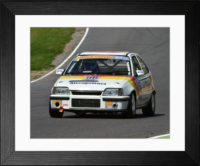 Framed Print : CM2 7870 John Hammersley, Simon Taylor, Vauxhall Astra GTE