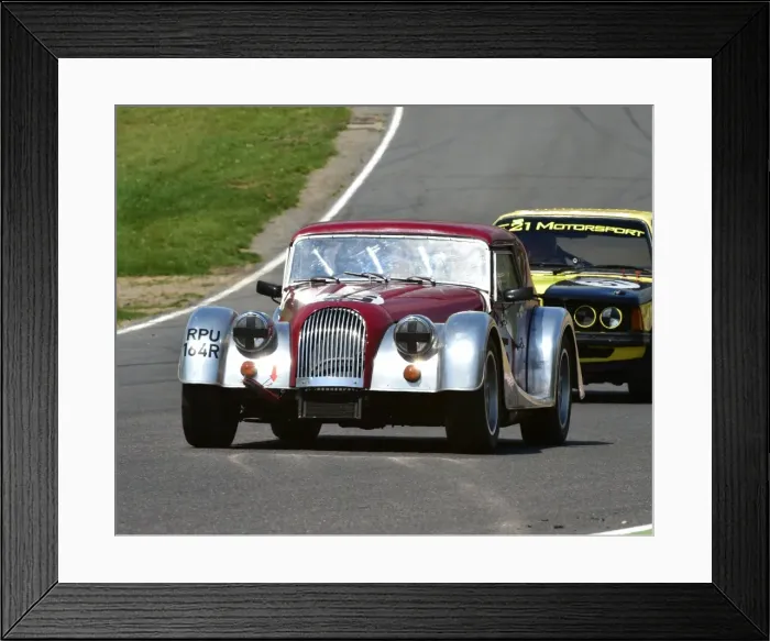 Framed Print : CM2 7883 Chris Springhall, Morgan Plus 8, RPU 164 R Framed Print : CM2 7883 Chris Springhall, Morgan Plus 8, RPU 164 R