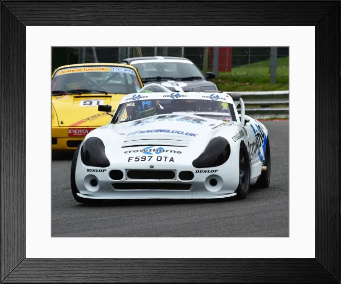 Framed Print : CM2 7751 Perry Waddams, TVR Tuscan Challenge, F 597 OTA
