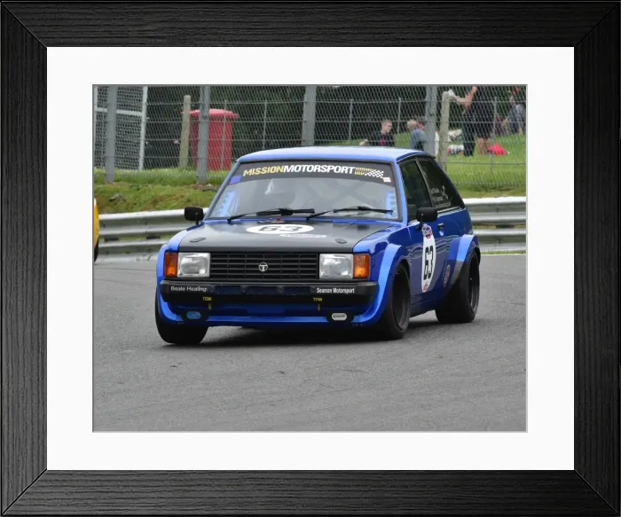 Framed Print : CM2 7753 Geoff Beale, Philip Seaman, Talbot Sunbeam Lotus