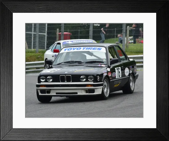 Framed Print : CM2 7766 Steve Mole, BMW E30 Coupe 318 IS