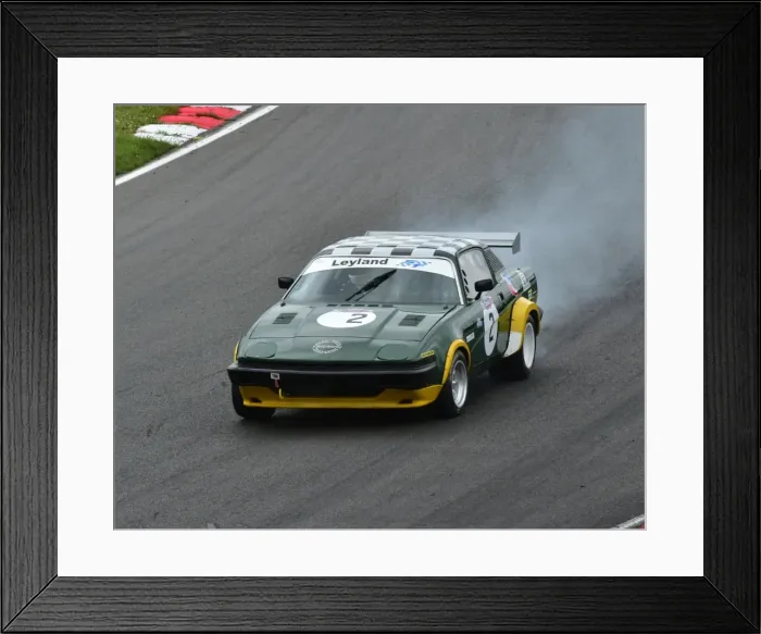 Framed Print : CM2 7957 Graham Woskett, Triumph TR7 V8