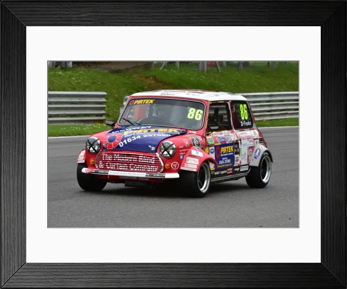 Framed Print : CM2 8021 David Franks, Austin Mini Mk III Framed Print : CM2 8021 David Franks, Austin Mini Mk III