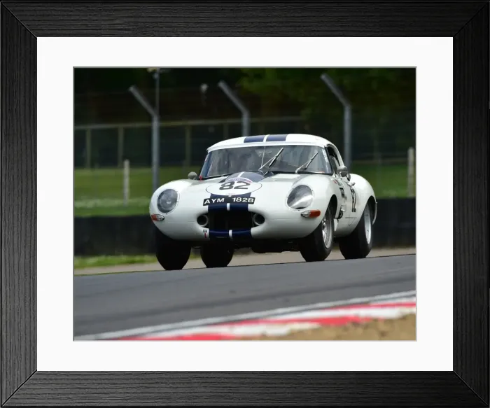 Framed Print : CM2 8153 David Edge, Barry Carpenter, Jaguar E-Type, AYM 182 B Framed Print : CM2 8153 David Edge, Barry Carpenter, Jaguar E-Type, AYM 182 B