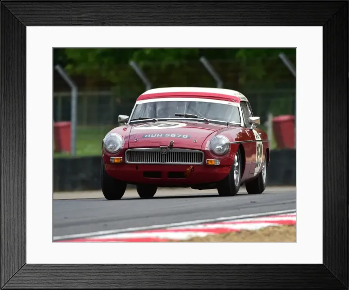 Framed Print : CM2 8155 Colin Newbold, MG B Roadster, HUH 587 D Framed Print : CM2 8155 Colin Newbold, MG B Roadster, HUH 587 D