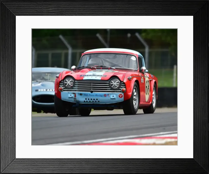 Framed Print : CM2 8158 Richard McKeon, Triumph TR4 Framed Print : CM2 8158 Richard McKeon, Triumph TR4