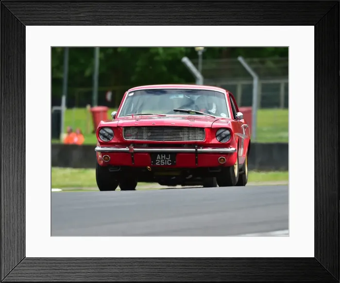 Framed Print : CM2 8162 Peter Hiscocks, Richard Field, Ford Mustang, AHJ 251 C