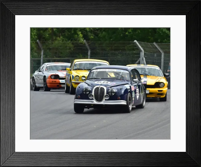 Framed Print : CM2 8256 Derek Pearce, Jaguar MkII Framed Print : CM2 8256 Derek Pearce, Jaguar MkII