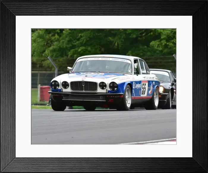 Framed Print : CM2 8268 David Howard, Jaguar XJ12