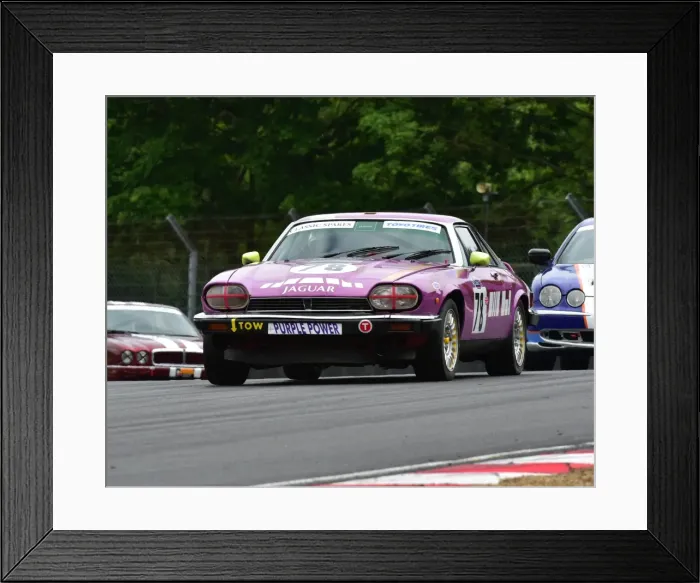 Framed Print : CM2 8293 Alan Hersey, Jaguar XJS