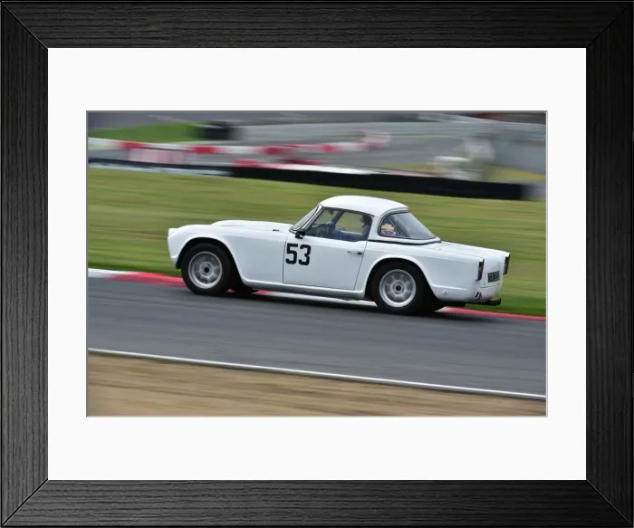Framed Print : CM2 8331 Roy Chamberlain, Triumph TR250 Framed Print : CM2 8331 Roy Chamberlain, Triumph TR250