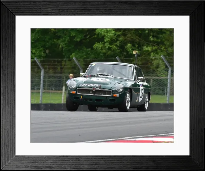 Framed Print : CM2 8312 Stuart Daburn, MG CGT, CBY 282 G Framed Print : CM2 8312 Stuart Daburn, MG CGT, CBY 282 G
