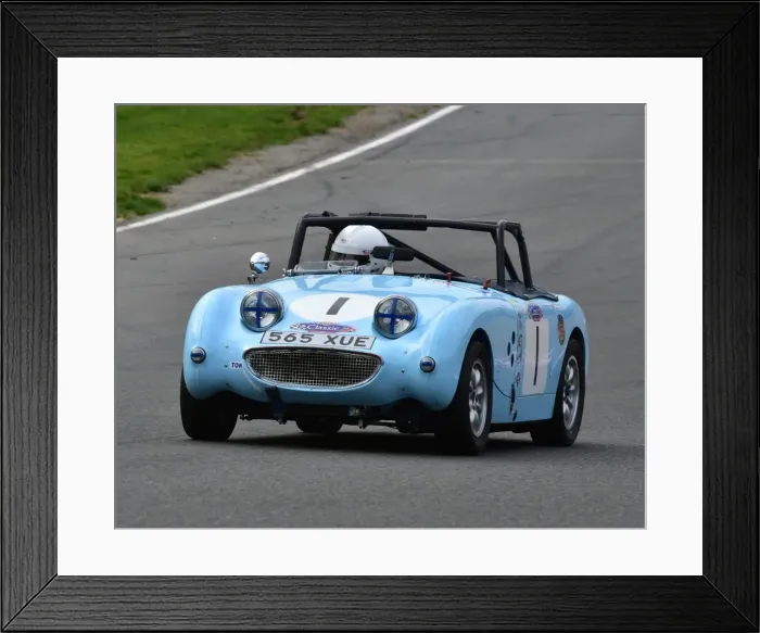 Framed Print : CM2 8527 Tim Cairns, Austin Healey Frogeye Sprite, 565 XUE Framed Print : CM2 8527 Tim Cairns, Austin Healey Frogeye Sprite, 565 XUE