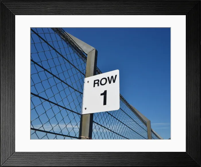 Framed Print : CJ5 4593 Row 1 Framed Print : CJ5 4593 Row 1