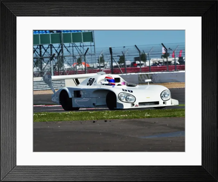 Framed Print : CM2 3827 Daryl Taylor, Lola T390, Martini Trophy Framed Print : CM2 3827 Daryl Taylor, Lola T390, Martini Trophy