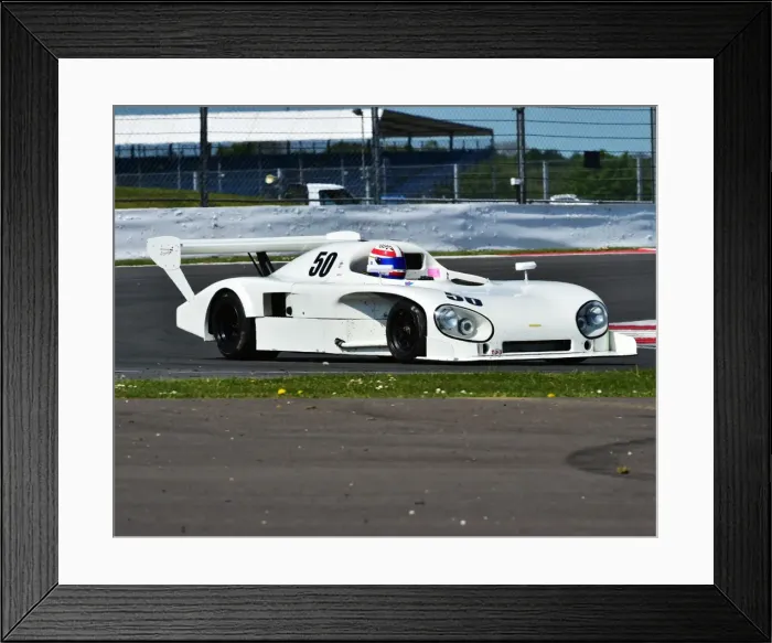 Framed Print : CM2 3869 Daryl Taylor, Lola T390, Martini Trophy Framed Print : CM2 3869 Daryl Taylor, Lola T390, Martini Trophy