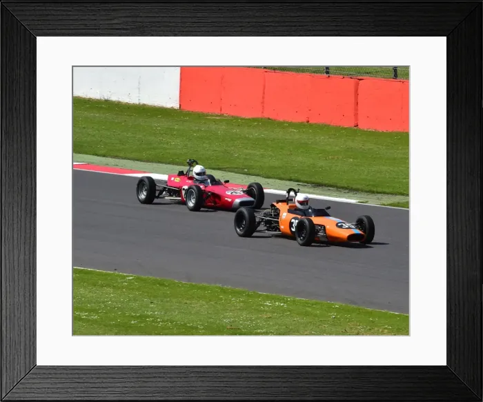 Framed Print : CM2 3899 Kevin Goater, Macon MR8, John Slack, Lola T200