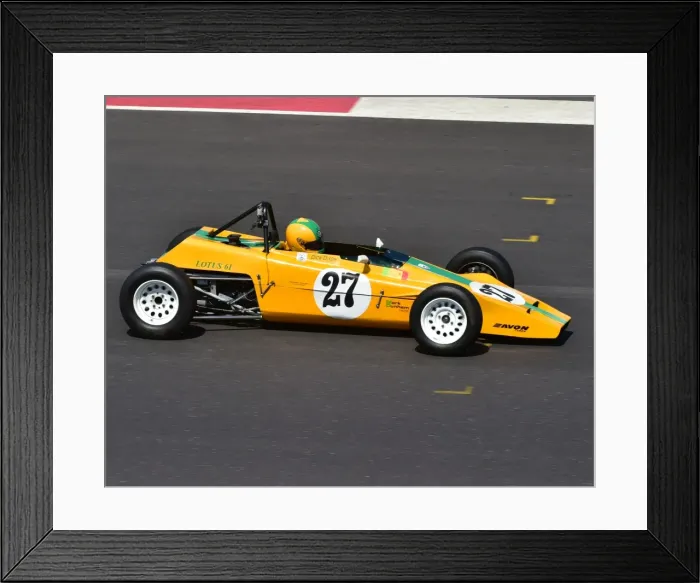 Framed Print : CM2 3920 Dick Dixon, Lotus 61 Framed Print : CM2 3920 Dick Dixon, Lotus 61