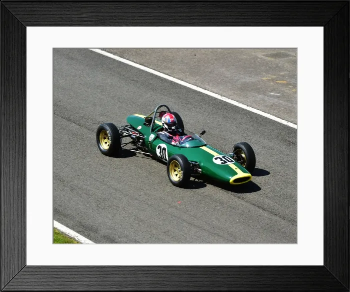 Framed Print : CM2 3983 Cliff Gray, Lotus 51B
