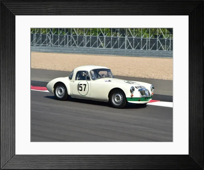 Framed Print : CM2 3821 Simon Gurney, MGA Coupe, DSV 895