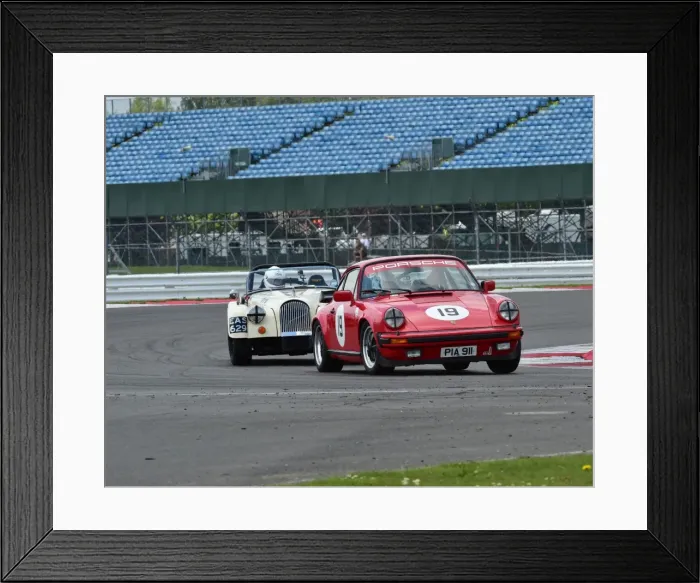 Framed Print : CM2 4259 Mark Leverett, Porsche 911 SC, PIA 911