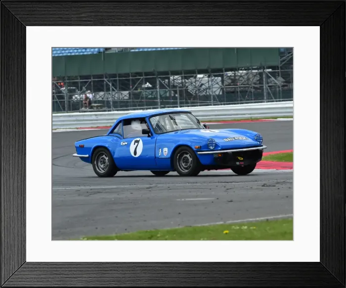 Framed Print : CM2 4275 David Tomkinson, Triumph Spitfire, BAU 430 K Framed Print : CM2 4275 David Tomkinson, Triumph Spitfire, BAU 430 K