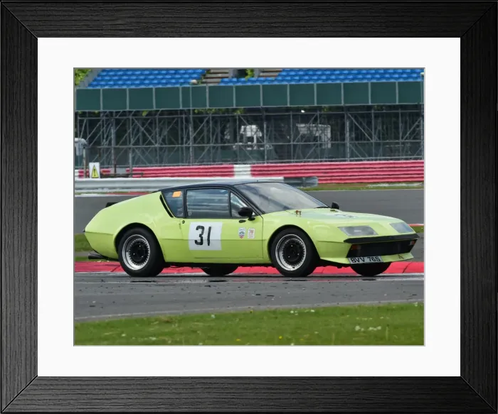 Framed Print : CM2 4291 Mark Bennett, Renault Alpine A310, BVV 76 S Framed Print : CM2 4291 Mark Bennett, Renault Alpine A310, BVV 76 S