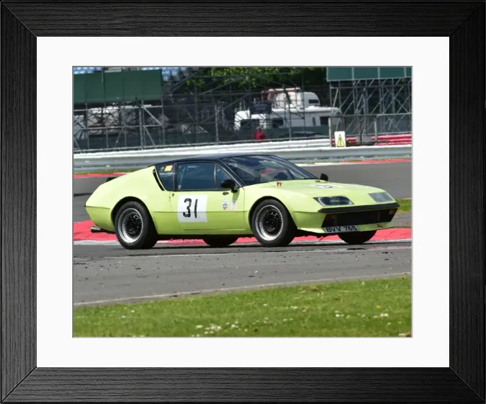 Framed Print : CM2 4316 Mark Bennett, Renault Alpine A310, BVV 76 S Framed Print : CM2 4316 Mark Bennett, Renault Alpine A310, BVV 76 S
