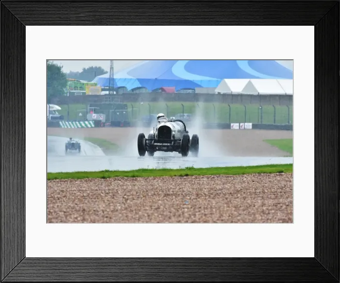 Framed Print : CM2 8823 Clive Morley, Bentley 3-4, 1928, GSU 757