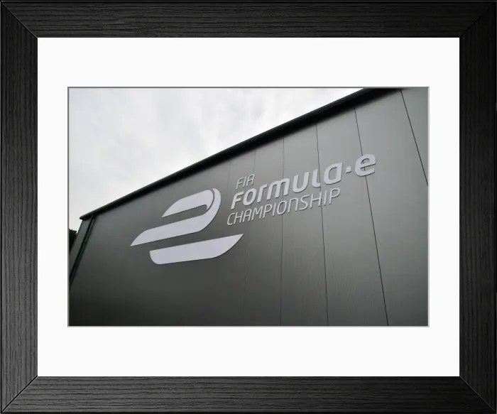 Framed Print : CM2 8767 FIA, Formula e, electric racing, Donington Park Framed Print : CM2 8767 FIA, Formula e, electric racing, Donington Park