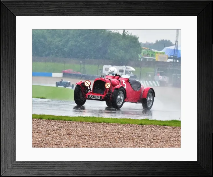 Framed Print : CM2 8803 Kelvin Robinson, Aston Martin Speed, FZ 8212
