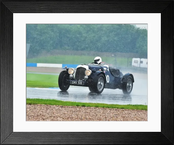 Framed Print : CM2 8832 Alan Hudd, Aston Martin Speed, GMX 518 Framed Print : CM2 8832 Alan Hudd, Aston Martin Speed, GMX 518