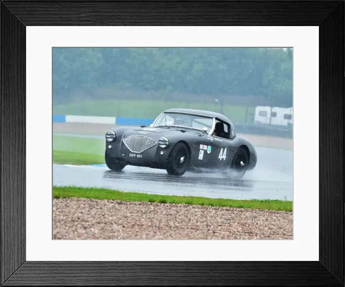 Framed Print : CM2 8851 Mike Thorne, Austin Healey 100M, OFF 801 Framed Print : CM2 8851 Mike Thorne, Austin Healey 100M, OFF 801