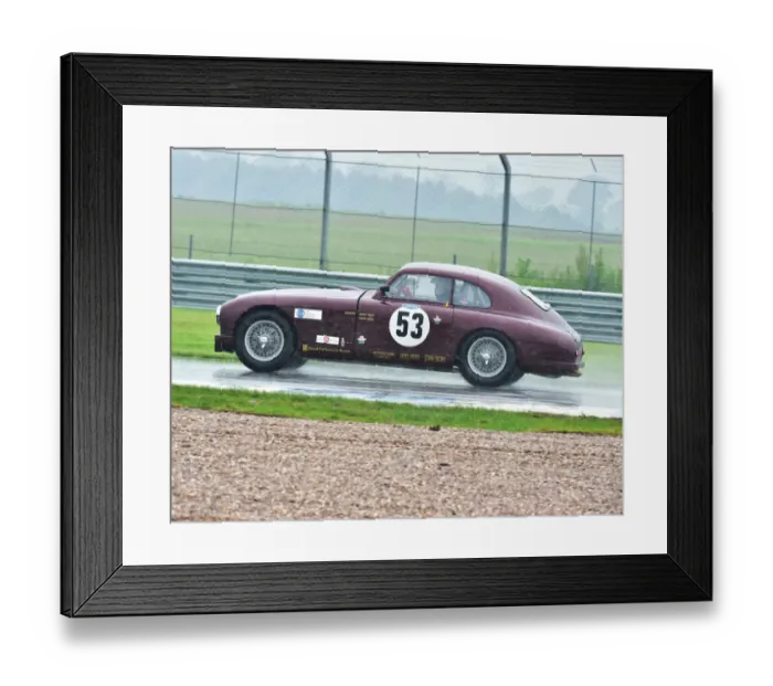 Framed Print : CM2 8894 Anne Reed, Aston Martin DB2 Framed Print : CM2 8894 Anne Reed, Aston Martin DB2