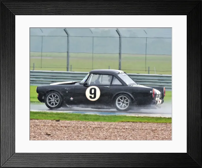 Framed Print : CM2 8928 Andrew Yates, Sunbeam Tiger, CWF 338 C