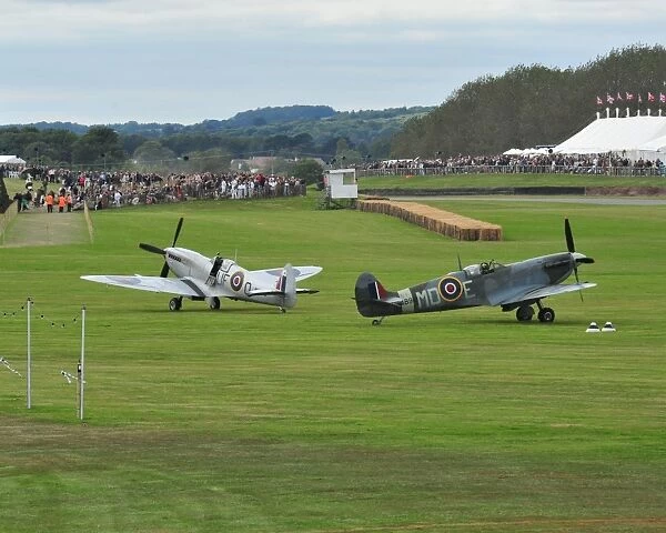 CJ1 9065 Spitfires AB910 and MK 356