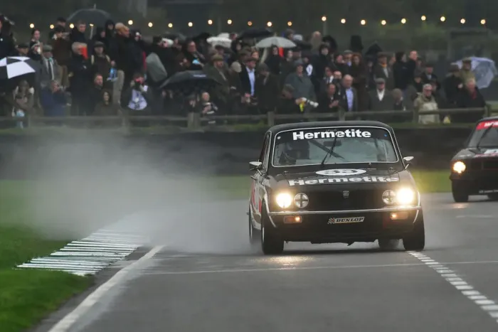 Rights Managed : CJ10 0107 Ken Clarke, Triumph Dolomite Sprint Rights Managed : CJ10 0107 Ken Clarke, Triumph Dolomite Sprint