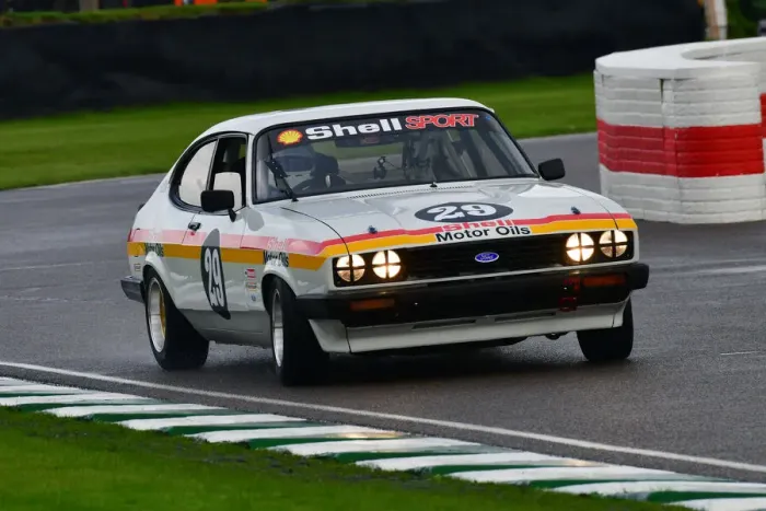 Rights Managed : CJ10 0176 Peter Smith, Ford Capri III 3 litre S Rights Managed : CJ10 0176 Peter Smith, Ford Capri III 3 litre S