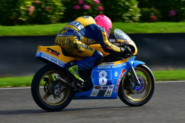 Rights Managed : CJ10 0335 Roger Marsh, Yamaha TZ350G Rights Managed : CJ10 0335 Roger Marsh, Yamaha TZ350G