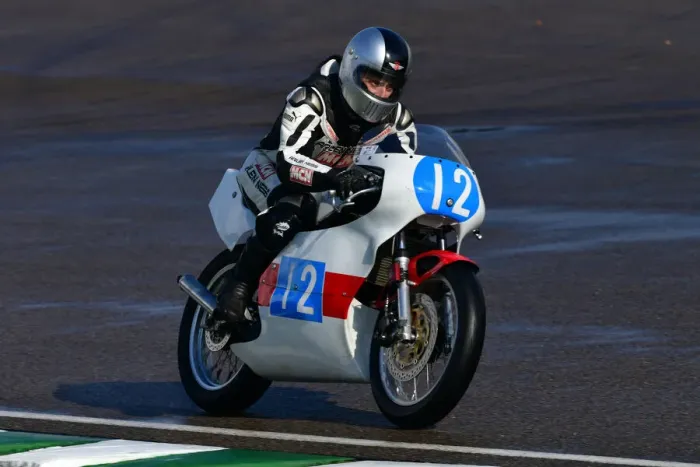 Rights Managed : CJ10 0355 Ian Bain, Yamaha TZ350G Rights Managed : CJ10 0355 Ian Bain, Yamaha TZ350G